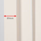 Motorized Classic Vertical Blinds Vinyl/Aluminum Slats Hardwired